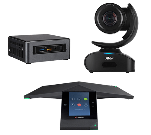 Zoom Rooms Kit - Polycom Trio + AVer CAM540