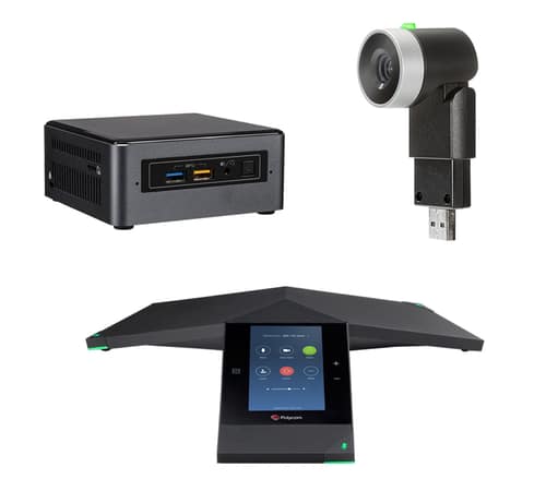 Zoom Rooms Kit - Polycom Trio + EagleEye Mini 500x450