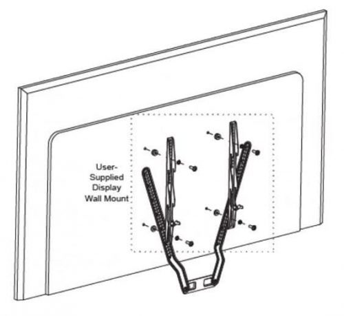 studio x30 inverted wall mounting kit